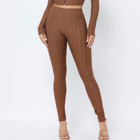 Brown honeycomb two piece active set - Picture 5 of 5